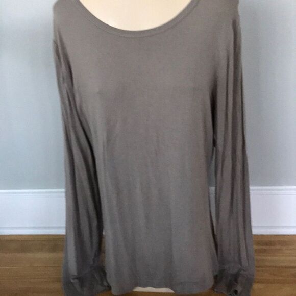 Sacred Threads light brown long sleeve tunic, S - Picture 1 of 3